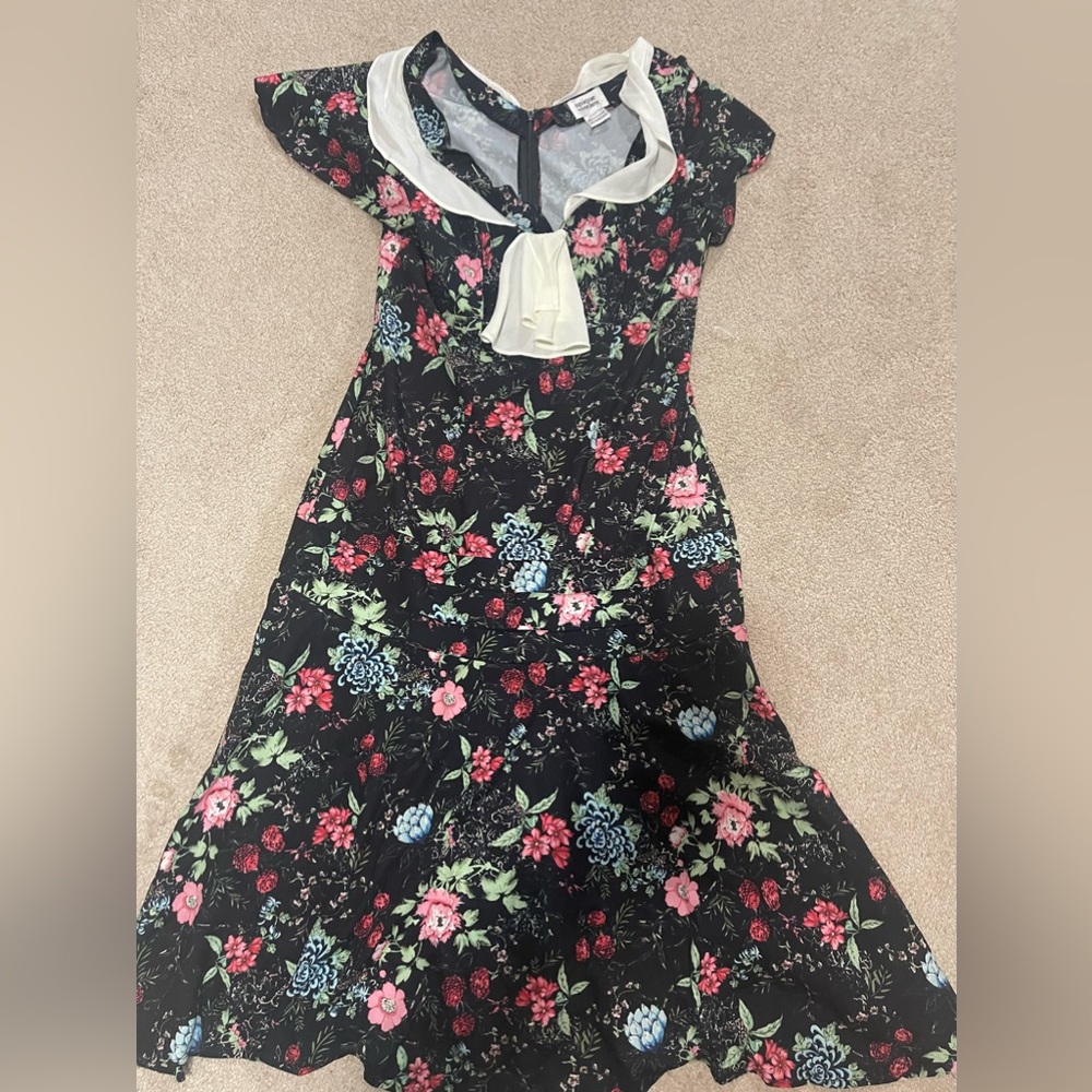 Unique Vintage Drop Waist Flapper Dress size Medium